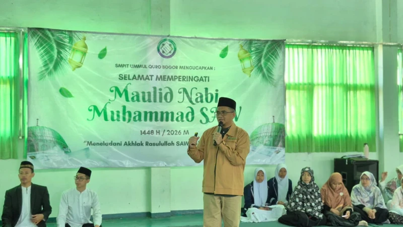 Maulid Nabi Muhammad SAW SMPIT Ummul Quro Bogor