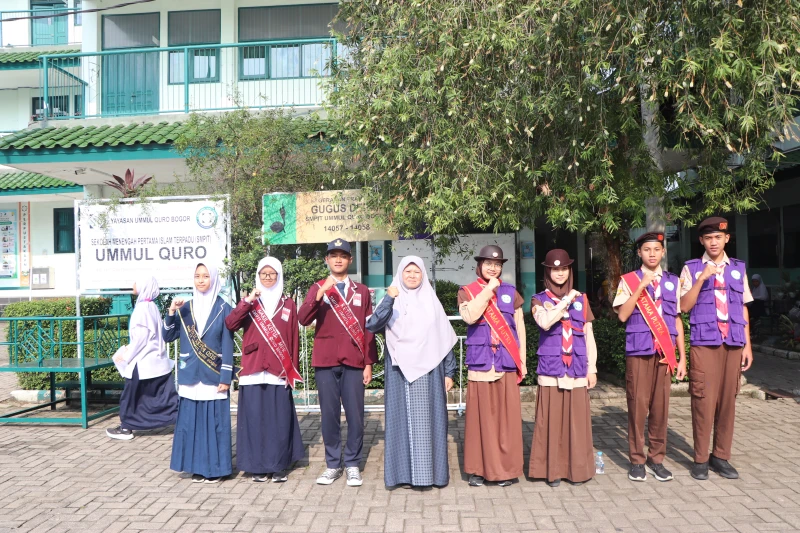 Pelantikan Organisasi Periode 2026/2027 SMPIT Ummul Quro Bogor